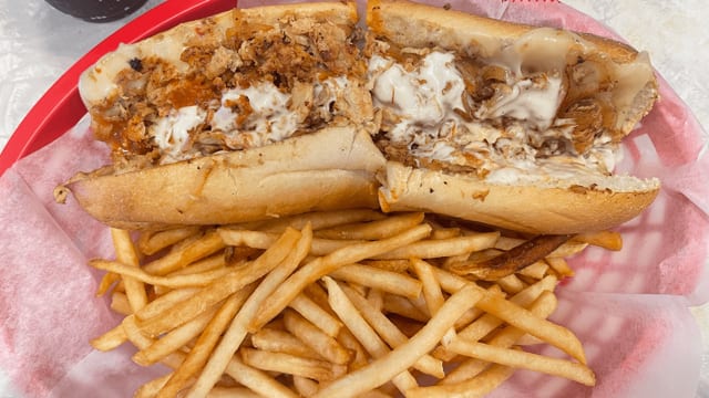 Chickies Rock Chicken Cheese Steak.